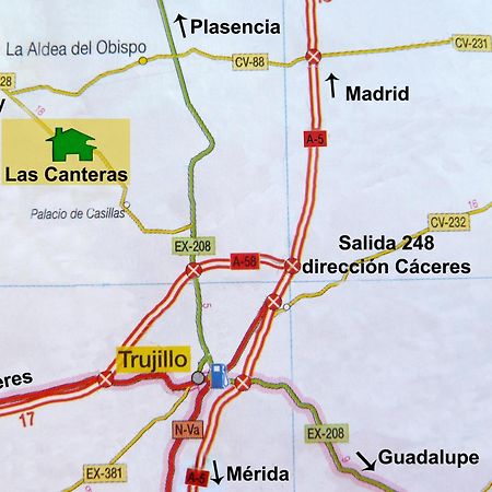 تروخيو Casa Rural Las Canteras المظهر الخارجي الصورة